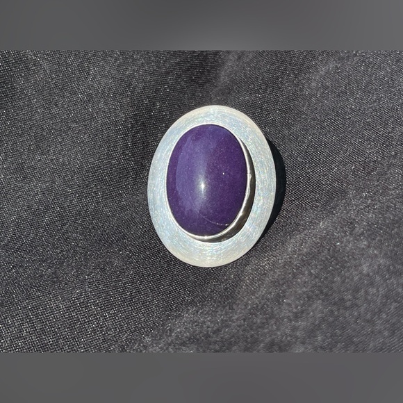 Vintage native American Sterling, silver Bolo tie Clip - Picture 6 of 14